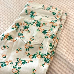 Boutique label American Retro Floral Jeans Size 26